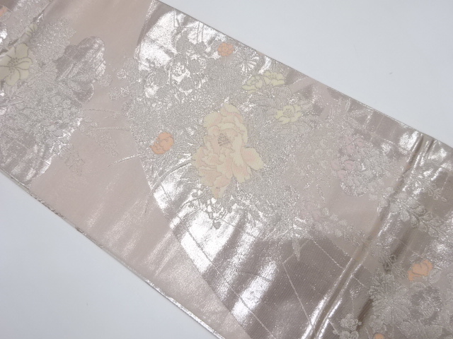 JAPANESE FUKURO OBI / REVERSIBLE / WOVEN GENJIGURUMA